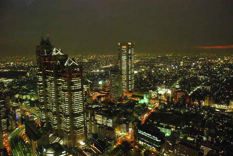 新宿の夜景